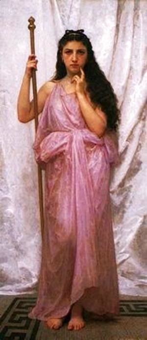 William-Adolphe Bouguereau - Young Priestess