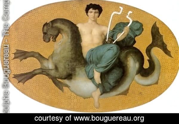 William-Adolphe Bouguereau - Arion on a Sea Horse
