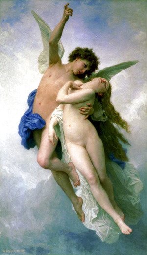 William-Adolphe Bouguereau - Psyche et L'Amour [Psyche and Cupid]