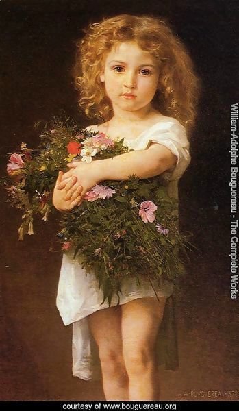 Child With Flowers