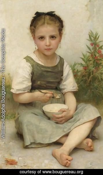 William-Adolphe Bouguereau - Lunch in the Morning
