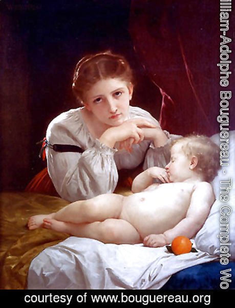 William-Adolphe Bouguereau - The Angel Guardien