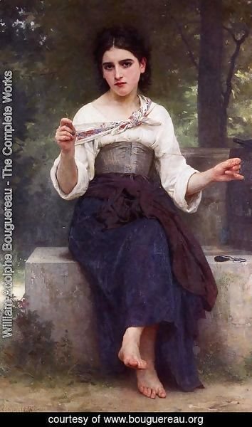 William-Adolphe Bouguereau - The Dressmaker