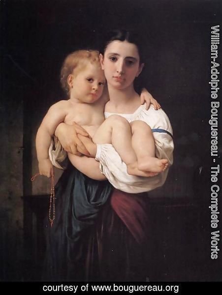 William-Adolphe Bouguereau - The Elder Sister