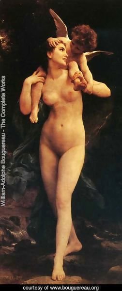 William-Adolphe Bouguereau - Venus and Cupid