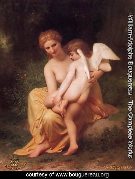 William-Adolphe Bouguereau - Wounded Love