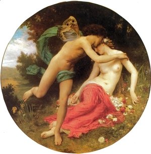 William-Adolphe Bouguereau - Cupid And Psyche