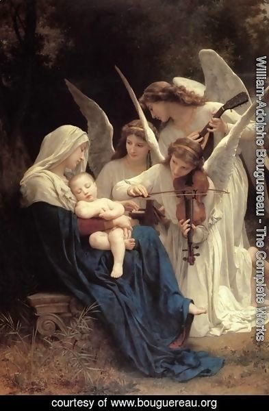 William-Adolphe Bouguereau - La Vierge Aux Anges