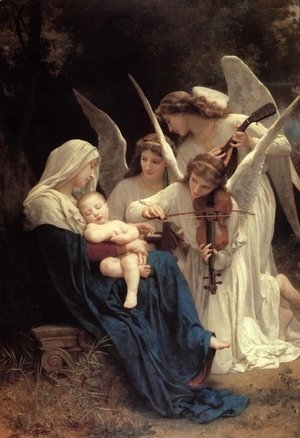 William-Adolphe Bouguereau - La Vierge Aux Anges
