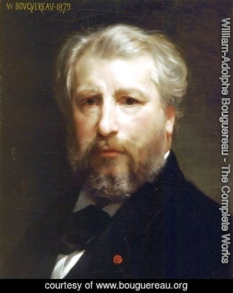 William-Adolphe Bouguereau - Portrait De Lartiste