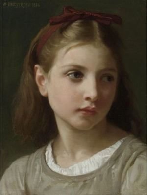 William-Adolphe Bouguereau - Une Petite Fille