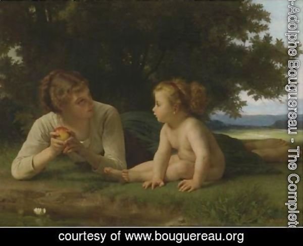 William-Adolphe Bouguereau - La Tentation