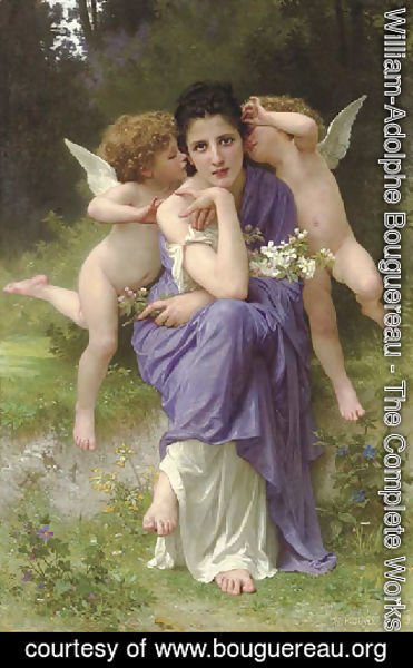 William-Adolphe Bouguereau - Songs of Spring