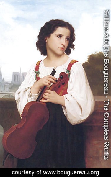 William-Adolphe Bouguereau - Alone in the world