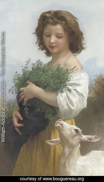 William-Adolphe Bouguereau - Little Esmeralda