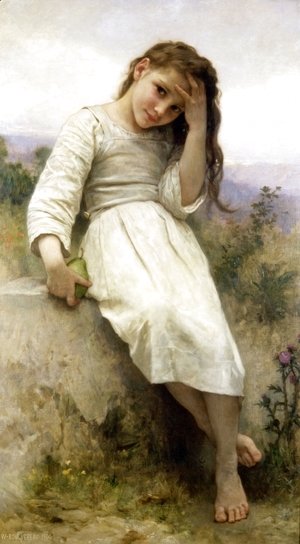 William-Adolphe Bouguereau - The Little Marauder 1900