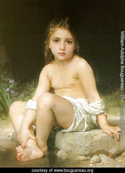 Child at Bath 1886