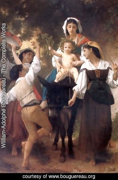 William-Adolphe Bouguereau - Return from the Harvest 1878