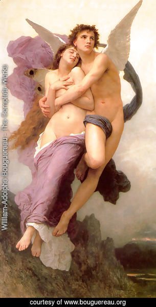 William-Adolphe Bouguereau - The Abduction of Psyche 1895