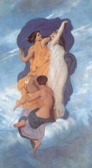 William-Adolphe Bouguereau - The Dance 1856